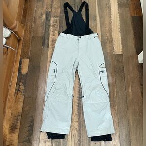 Black Dot Waterproof Snowboard ski snow bibs men L